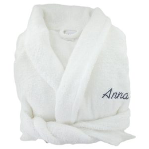 PEIGNOIR ADULTE GAMME ALPHA PERSONNALISABLE