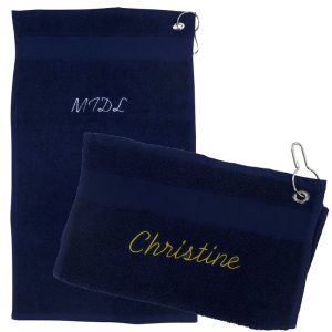 SERVIETTE DE GOLF PERSONNALISABLE