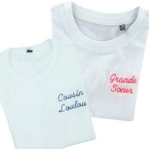 T-SHIRT ENFANT MANCHES COURTES PERSONNALISABLE