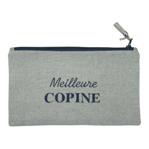POCHETTE TRIO DOUBLE TYPO PERSONNALISABLE