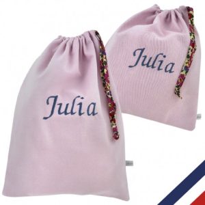 DUO DE POCHETTES FOURRE-TOUT PERSONNALISABLE