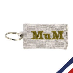 PORTE-CLÉS ÉTIQUETTE "MUM"