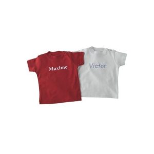 T-SHIRT BÉBÉ PERSONNALISABLE