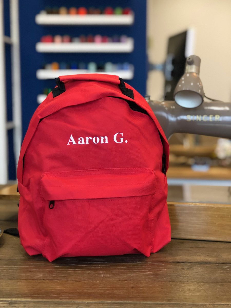 Sac À Dos Kids personnalisé — typographie Classique