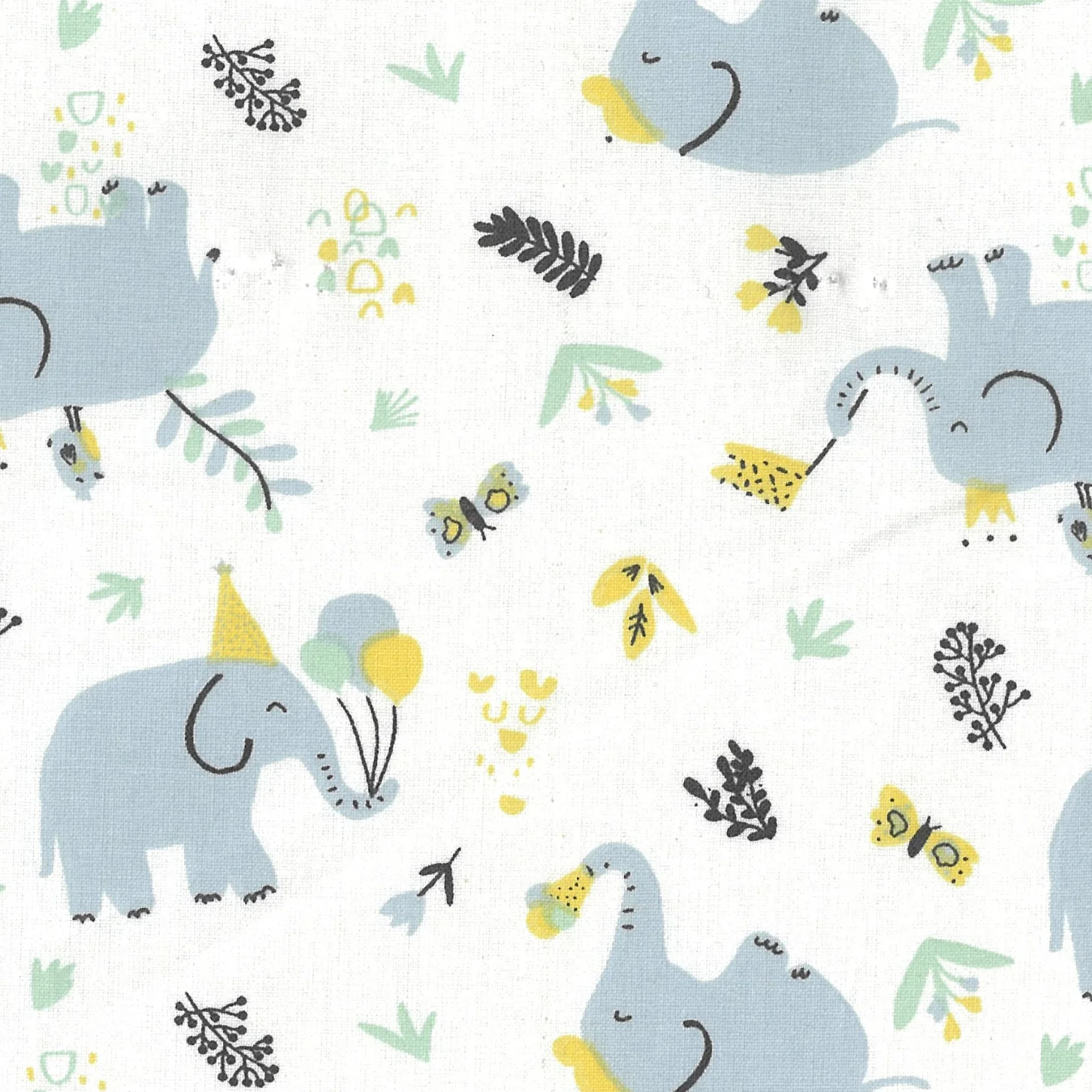TOILE ENDUITE ÉLÉPHANT